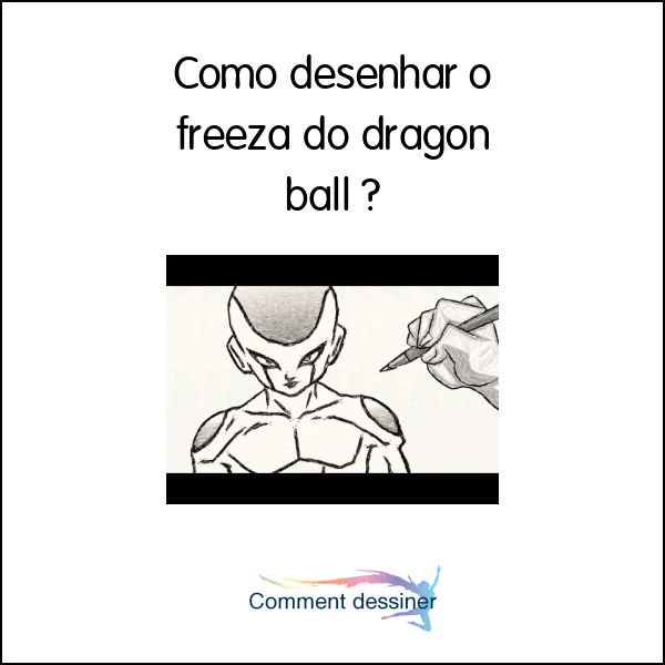 Como desenhar o freeza do dragon ball